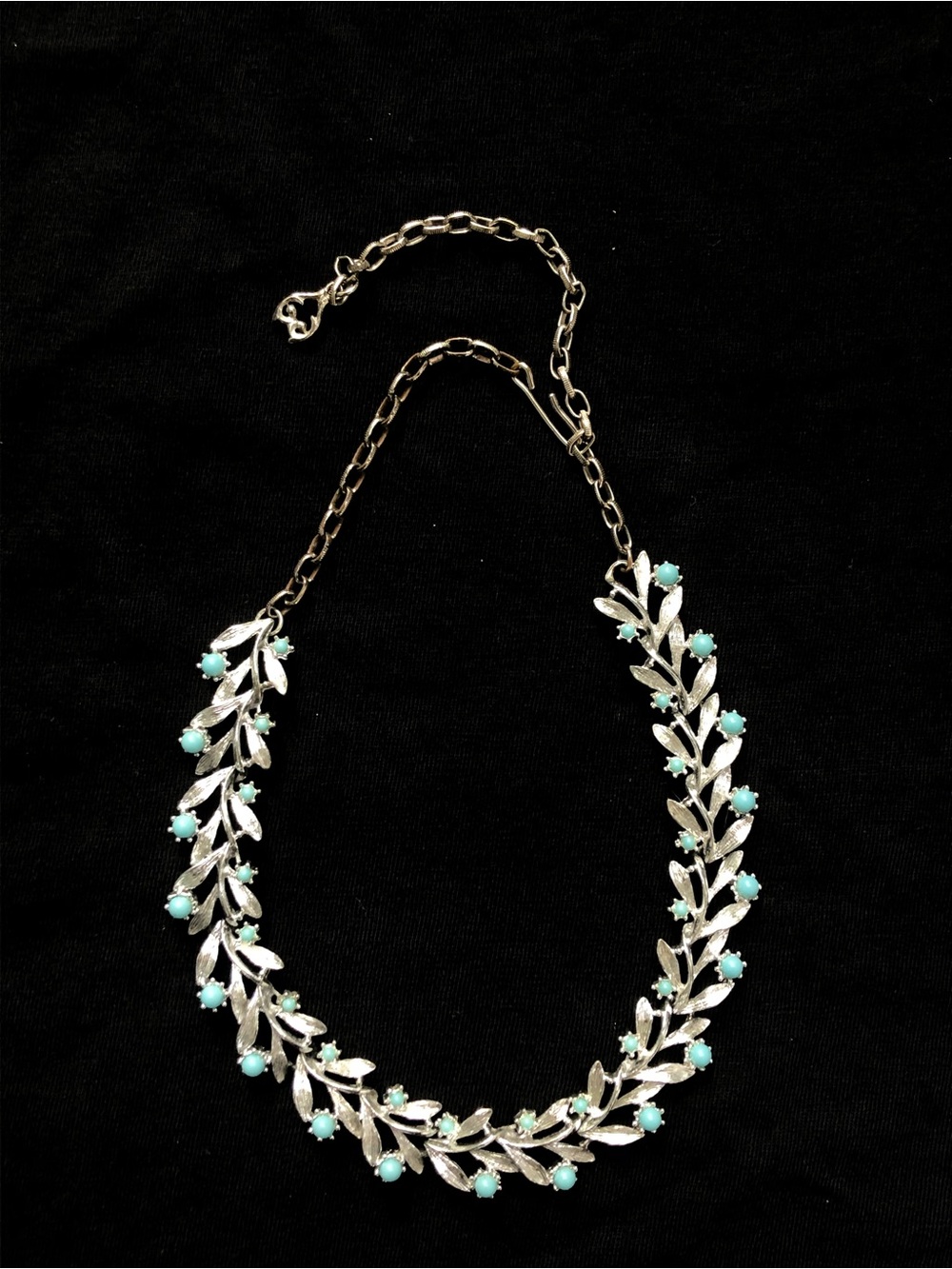 🩵 Silver Leaf Necklace Choker 🩵